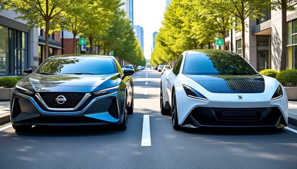 découvrez notre analyse comparative des modèles hybrides nissan et peugeot en 2025. quel véhicule offre la meilleure efficacité écologique et les performances optimales ? plongez dans notre guide pour faire le meilleur choix.